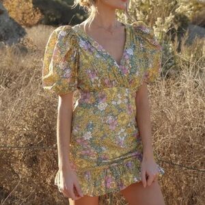 RAHI X FP/ ANTROPOLOGIE Petra Floral Dress